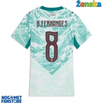 Portugal Bruno Fernandes #8 Gostujuci Dres za Ženska SP 2026 Kratak Rukav